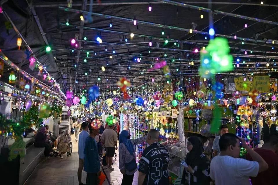 Hari Raya at Geylang Serai